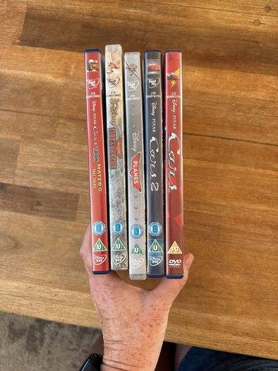 DVD Disney movies cars and planes