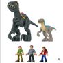 BRAND NEW Jurassic World Imaginext Final Confrontation Dinosaur and Figure Pack Image 4