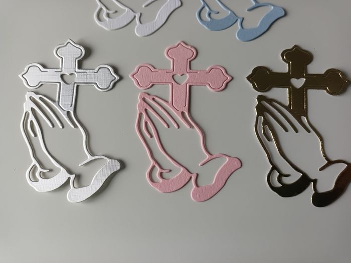 Die Cuts - First Communion / Confirmation / Sympathy - Praying Hands x 5