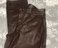 Ladies leather trousers size 12 reduced