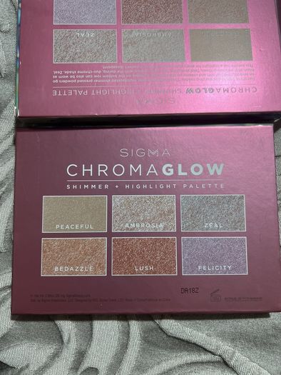Sigma beauty chrom A glow highlighter palette limited edition