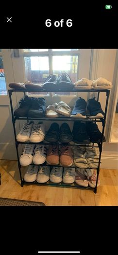 shoe rack ( no price below)