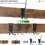 Coat Rack 4 in 1 with Shoe Bench Image 4