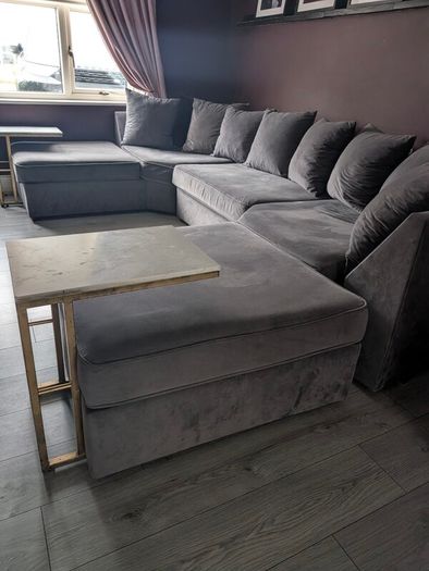 U shaped sofa