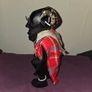 Carved African Old Maasai Man Statue Image 2