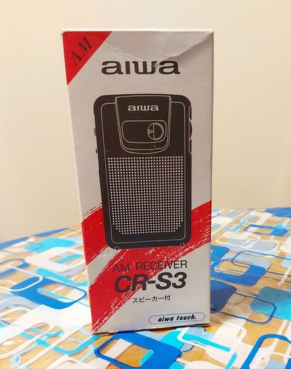 Aiwa CR-S3 AM Portable Pocket Radio - Works Great.