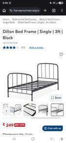 single bed frame