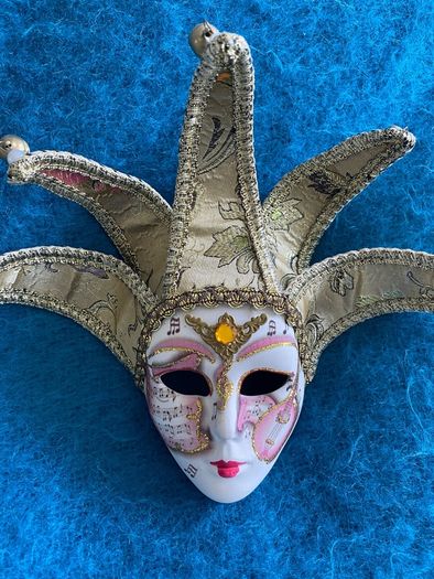 Venetian Mini Mask by Maschera del Galeone