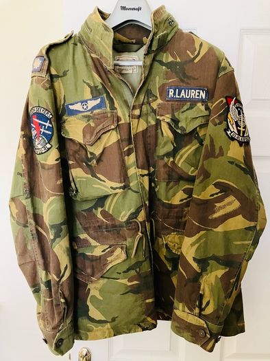 Polo Ralph  Lauren Army Camouflage Jacket