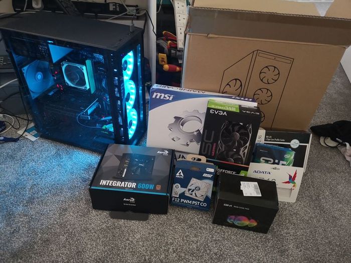 Intel and Nvida 1660 super workstation