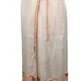 Noa Noa Ladies Silk Peach & Cream Floral Wrap Skirt L 14 includes postage Image 3