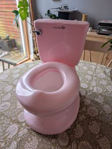 Pink potty