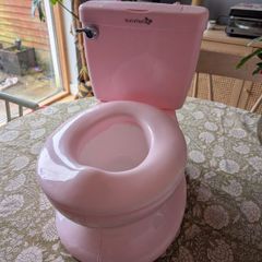 Pink potty