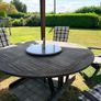 Solid Teak Garden Set Image 9