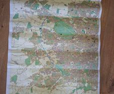 Vintage Dublin map