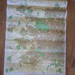 Vintage Dublin map