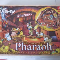 Disney Mickey's Adventures The Curse of the Pharaoh Spatial Board Game