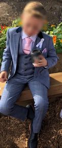 Boys Communion Suit and shoes like new