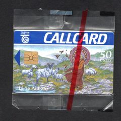 1996 Ireland 50 Unit St. Patrick's Day 1996 (Gemplus GEM1) Call Card Mint in Packaging