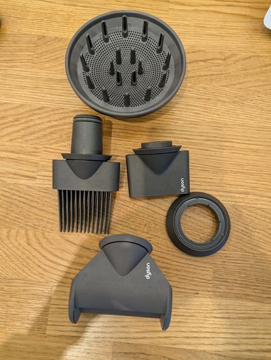 Dyson Supersonic Hair Dryer (Grey/Copper) + 5 Attachments