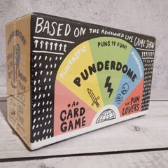 Punderdome: A Card Game for Pun Lovers by Fred Firestone (Hard case 2016) NEW