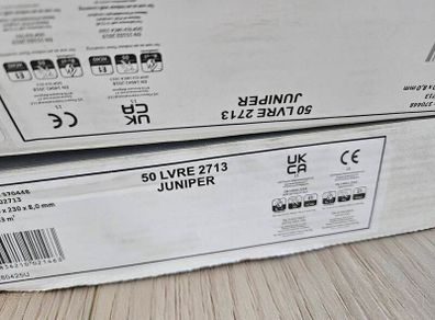 Coretec Juniper LVRE 2713: Sealed Box and half of opened box (total approx 3.8sqm)