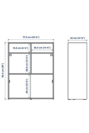 IKEA storage shelving, SPIKSMED