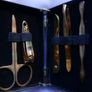 Vintage 24K Gold Plated Travel Manicure Set in a Miniature Briefcase Image 7