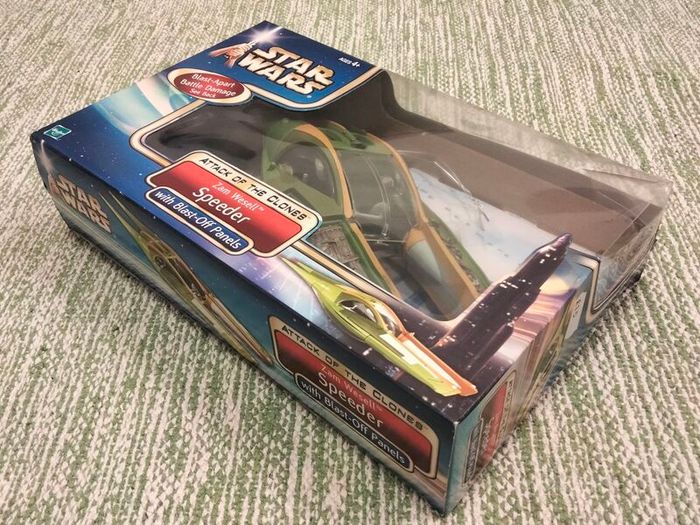 Star Wars Zam Wesell speeder