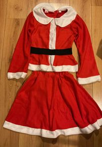 Ladies Mrs. Claus Christmas costume Size S UK 10-12