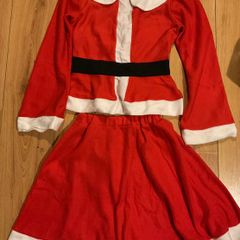 Ladies Mrs. Claus Christmas costume Size S UK 10-12