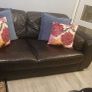 2 and 3 seater leather sofa's Image 3
