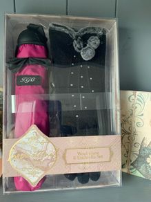 Wool Glove & Umbrella Giftset