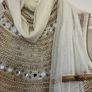 Stunning Indian Beaded Gown size 10-12 Image 3