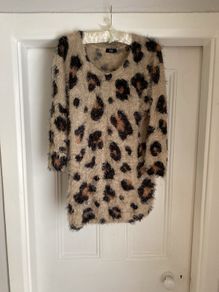 F & F leopard print top