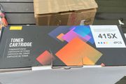 Set of Compatible HP 415X Colour Ink Toners