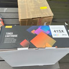Set of Compatible HP 415X Colour Ink Toners