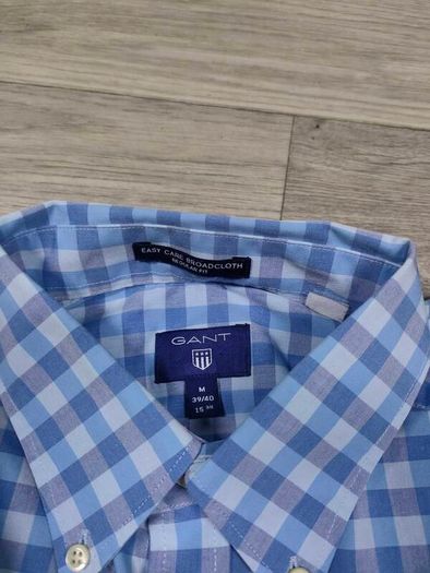 Gant Button Down Check Short Sleeve Shirt Mens Medium