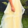 Dani's closet yellow (lemon) debs dress Image 5