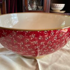 Nicholas Mosse  Red Lawn salad bowl first quality item in perfect condition