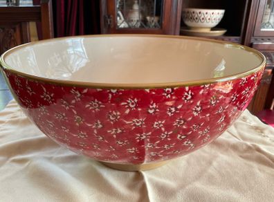 Nicholas Mosse  Red Lawn salad bowl first quality item in perfect condition