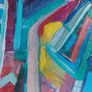 Original brutalist painting original abstract painting Image 9
