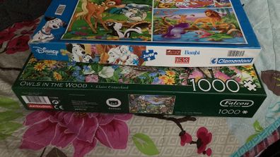 Puzzles 5 euros each