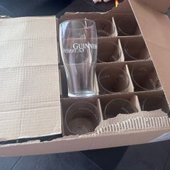 2019 edition 24 unused Guinness pint glasses