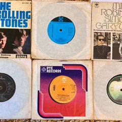 Classic 45 vinyl 1970s collection