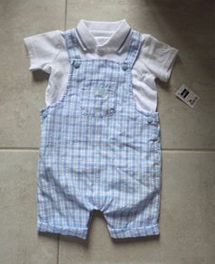 3-6m, With Tags 2Piece Dungaree Set