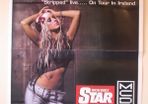 Christina Aguilera Irish Stripped Live Tour 2003 A2 Size Poster
