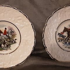 two nice hunting plate's