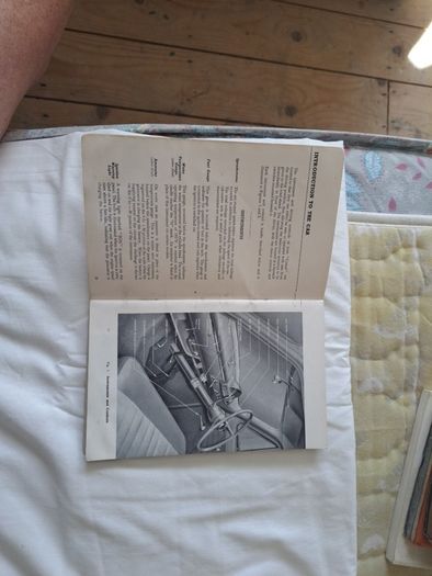 Ford Consul Instruction Booklet 1957