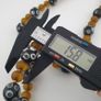 Antique Venetian African Style Eyes & Yellow Brown African Glass Beads Necklaces Image 7